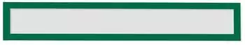 magnetoplan magnetofix Topsign Magnetrahmen gr&uuml;n A5 quer/A4 hoch 232x52mm, 5 Stk. (1131705)