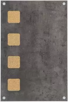 Securit Living Wall Kreidetafel 380x580mm (LW-GY-58)