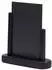 Securit Elegant Tisch-Kreidetafel, lackierte Buche, Schwarz, 10x15cm (ELEBLSM)
