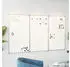vidaXL Klappbares Magnet-Whiteboard 3-teilig 180x100x1,7cm Aluminiumrahmen (4005363)