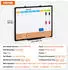 VEVOR Whiteboard & Korktafel Kombination 2-in-1 magnetisch 24