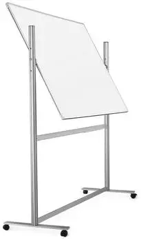 magnetoplan ferroscript-Schreibtafel mobil, doppelseitig, drehbar, 220x120cm (1242522)