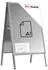 ALLboards Kundenstopper A1 doppelseitig, abschließbar, Aluminiumrahmen silber (OWZ_P_02)