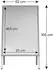 ALLboards Kundenstopper A1 doppelseitig, abschließbar, Aluminiumrahmen silber (OWZ_P_02)