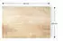 ALLboards MetalBoard 40x60cm Massivholz