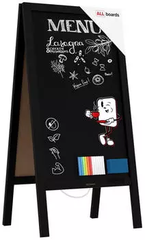 ALLboards Kundenstopper 50x100cm (PK75BK)