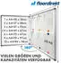 Floordirekt Schaukasten Premium magnetisch beschreibbar Acrylglas Alurahmen 1x A4 (fd-5902)