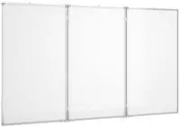 vidaXL Magnetisches Whiteboard Klappbar 150x100x1,7 cm Aluminium
