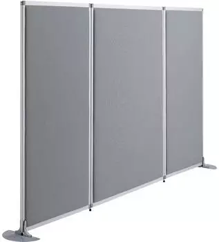 Soennecken Miami Plus Stellwand stoffbespannt 121x160cm grau (820033780)