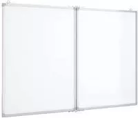 vidaXL Magnetisches Whiteboard Klappbar 120x80x1,7 cm Aluminium