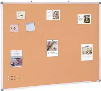 VEVOR Korktafel 120x90cm Aluminiumrahmen, Wandmontage (48"x36")