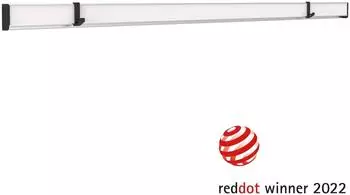 MAUL MAULtalent Multifunktions-Klemmleiste Aluminium 1000mm (6248408)