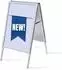 Showdown Displays Kundenstopper A1 Komplett-Set, Blau/Schwarz, Englisch (ZPA1G32MEI231)