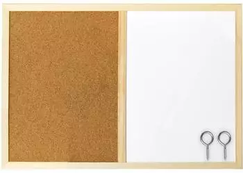 Idena Whiteboard/Pinnwand Holzrahmen 40x60cm (568016)