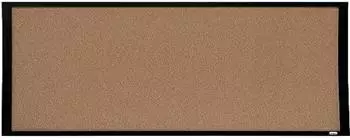 nobo Quartet Pinnwand 585x430mm schwarzer Kunststoffrahmen (1903776)