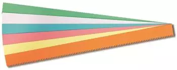 EICHNER Bezeichnungsstreifen f&uuml;r Einstecktafel 27x380mm Blau, 50 St&uuml;ck (9086-00018)