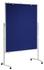 MAUL Moderationstafel professionell 150 x 120 Textil blau