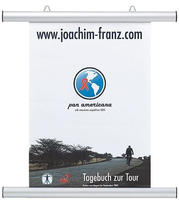 Posterschiene Aluminium 594mm breit silber 2 St&uuml;ck