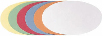 Franken Moderationskarten Oval 190x110mm sortiert (500 St.)