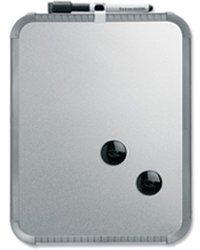 nobo SlimLine Drywipe Board Magnetic 220x280mm Silver