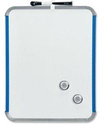 nobo SlimLine Drywipe Board Magnetic 220x280mm Blue