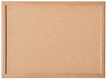 magnetoplan Korktafel mit Holzrahmen (40 x 30 cm)