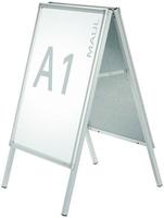 MAUL 6631108 Kundenstopper Aluminium aluminium A1 eloxiert/verzinkt wetterbest&auml;