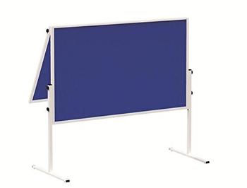 MAUL solid Moderationstafel Filz (blau, klappbar) 150 x 120 cm