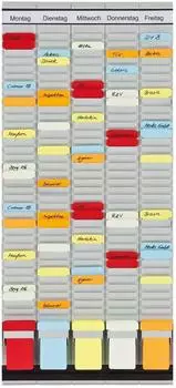 Franken T-Kartentafel Officeplaner 31,5x78cm (35St.)