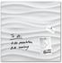sigel artverum® Glas-Magnetboard (48x48cm) GL256 White-Wave