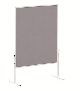 MAUL Moderationstafel solid (150x120cm) grau/Filz einteilig