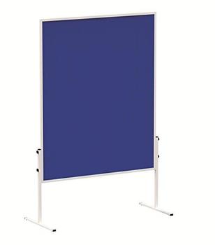 MAUL Moderationstafel solid (150x120cm) blau/Filz einteilig