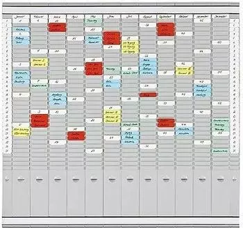 Franken T-Kartentafel Officeplaner 81,9x78cm (35St.)