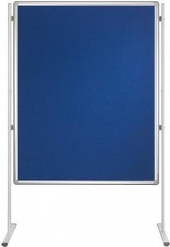 Franken Textil-Stellwandtafel PRO (180x120cm) blauFilz