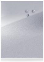 Zeller Magnettafel 60,0 x 80,0 cm silber