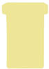 FRANKEN Einsteckkarte, Größe 2, 59 x 82 mm, 130 g/m², gelb (100 Stück), Sie