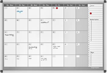 magnetoplan Monatsplaner 900x600mm Querformat