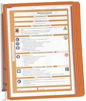 DURABLE WandSichttafelsys. VarioWall 5 Sichttafeln orange