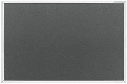 magnetoplan Pinnwand 60x45cm Textil grau (1460001)