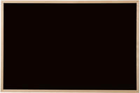 Bi-Office Kreidetafel, schwarzer Rahmen, 900 x 600 mm