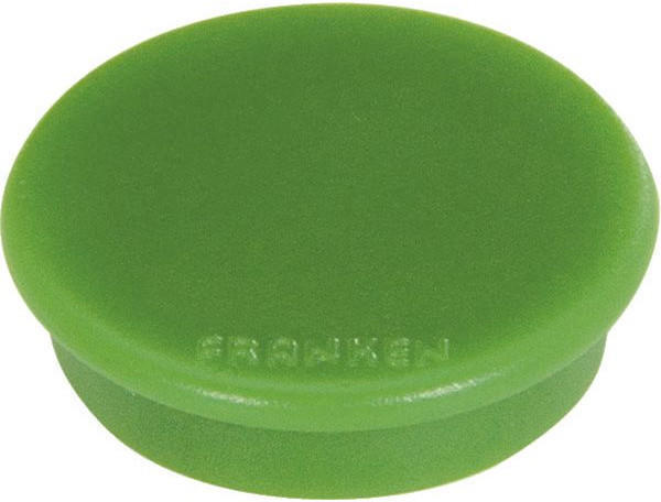 Franken Haftmagnet 13mm rund 100g grün