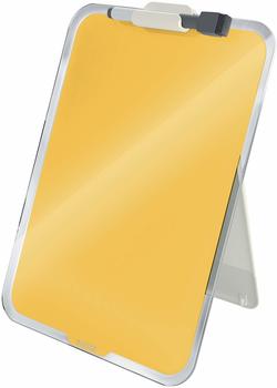 Leitz Cosy Desktop-Notizboard mit Glasoberfläche gelb (39470019)