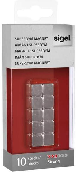 sigel SuperDym Neodym-Haftmagnete 10 Stück