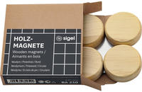 SIGEL Magnet BA210 Holz 33mm 4 St./Pack.