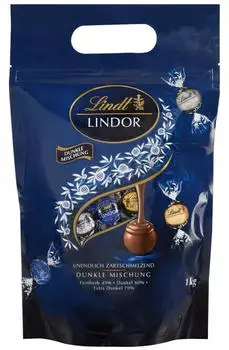Lindt Lindor Dunkle Mischung (1 kg)