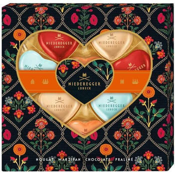 Niederegger Meister-Selektion Herzen Dark 125g