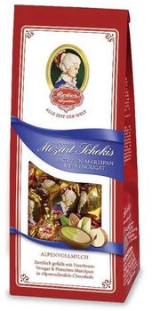 Reber Constanze Mozart Schokis Pistazien-Marzipan & Edelnougat 100g