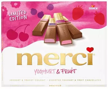 Merci Finest Selection Yoghurt & Fruit Vielfalt 250g