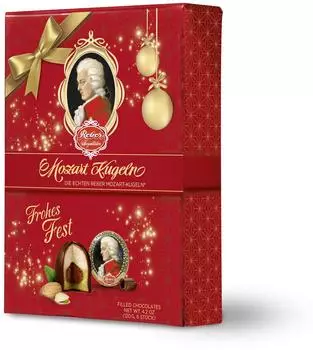Reber Mozart Kugeln Weihnachten 6er