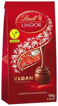Lindt Lindor Vegan Classic 108g